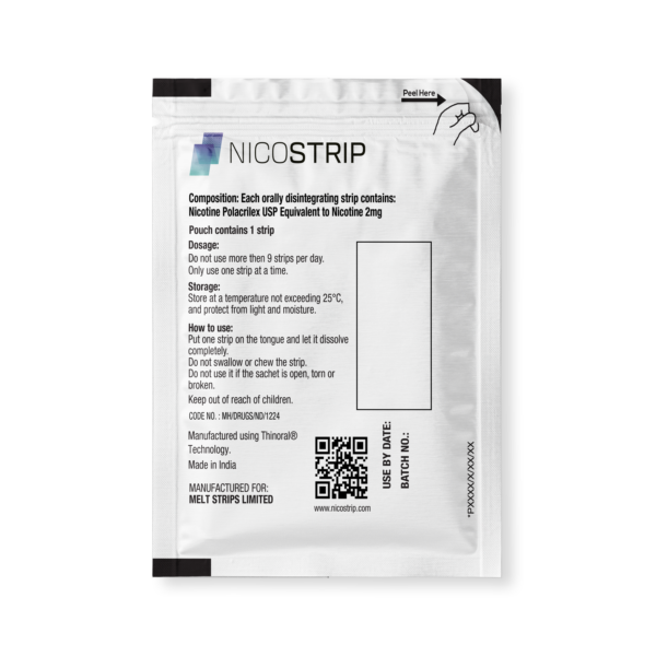 2mg Nicotine Strip - Nicostrip smoke free nicotine - Image 4